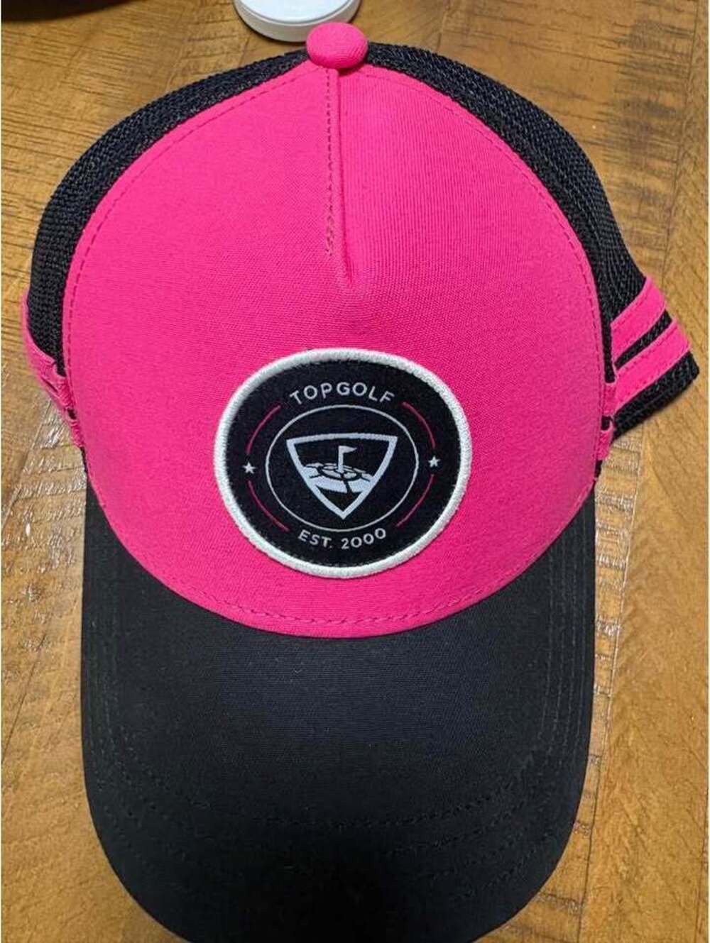Topgolf Pink & Black Trucker Hat